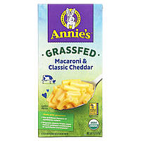 Макарони Annie&#x27;s Homegrown, Macaroni & Classic Cheddar, 6 oz (170 g), оригінал. Доставка від 14 днів