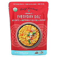 Готовое блюдо Maya Kaimal, Organic Everyday Dal, Red Lentil + Butternut Squash + Coconut, 10 oz (284 g)