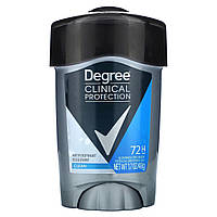 Дезодорант Degree, Men, Clinical Protection, Antiperspirant Deodorant, Soft Solid, Clean, 1.7 oz (48 g)