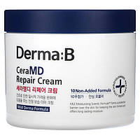 Корейские средства для ухода за телом Derma:B, CeraMD Repair Cream, 14.5 fl oz 430 ml Доставка від 14 днів -