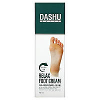 Корейські засоби для догляду за тілом Dashu, Daily Relax Foot Cream, 2.36 fl oz (70 ml), оригінал. Доставка від 14 днів