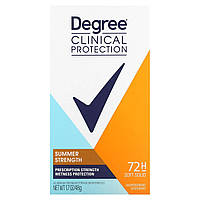 Дезодорант Degree, Women, Clinical Protection, Antiperspirant Deodorant, Soft Solid, Summer Strength, 1.7 oz