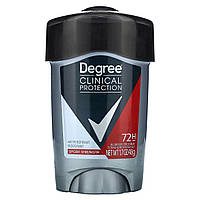 Дезодорант Degree, Men, Clinical Protection, Antiperspirant Deodorant, Soft Solid, Sport Strength, 1.7 oz (48