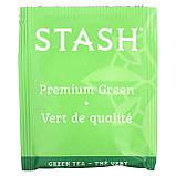 Зелений чай Stash Tea, Green Tea, Premium Green, 20 Tea Bags, 1.4 oz (40 g), оригінал. Доставка з США/ЄС протягом 14 днів, фото 3