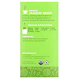 Зелений чай Equal Exchange, Organic Jasmine Green, Green Tea, 20 Tea Bags, 1.41 oz (40 g), оригінал. Доставка з США/ЄС протягом 14, фото 2