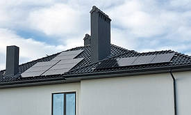 установка солнечных панелей