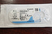 Пролен (PROLENE) 4/0, Tapercut, 2 колюче - ріжучі голки 13 мм, нитка 75 см, 1/2,