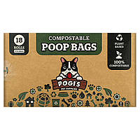 Pogi's Pet Supplies, Compostable Poop Bags, 18 Rolls, 270 Bags Доставка від 14 днів - Оригинал