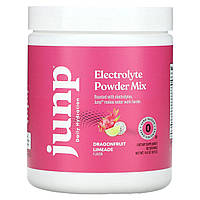 JUNP Hydration, Electrolyte Powder Mix, Dragonfruit Limeade, 14.9 oz (423 g) Доставка від 14 днів - Оригинал