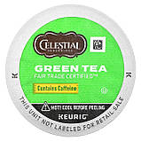 Зелений чай Celestial Seasonings, Green Tea, 12 K-Cup Pods, 0.1 oz (3.1 g) Each, оригінал. Доставка з США/ЄС протягом 14 днів, фото 3