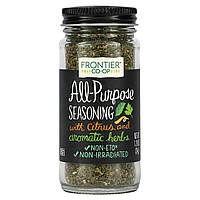 Универсальная приправа Frontier Co-op, All-Purpose Seasoning, With Citrus and Aromatic Herbs, 1.20 oz (34 g)