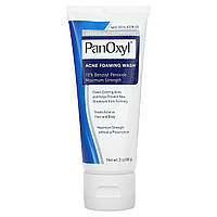 Очищающее средство для лица PanOxyl, Acne Foaming Wash, 10% Benzoyl Peroxide, Maximum Strength, 3 oz (85 g)