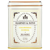 Чай с ромашкой Harney & Sons, Fine Teas, Chamomile Herbal, 20 Sachets, 0.9 oz (26 g) Доставка від 14 днів -