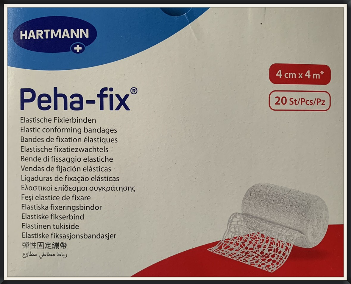 Бинт еластичний фіксуючий Peha-fix 4 см х 4 м 1 шт