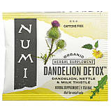Чай з кульбаб Numi Tea, Organic, Dandelion Detox, Caffeine Free, 16 Non-GMO Tea Bags, 1.13 oz (32 g), оригінал. Доставка з США/ЄС, фото 3