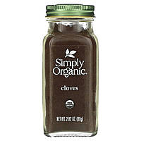 Гвоздика Simply Organic, Ground Cloves, 2.82 oz (80 g) Доставка від 14 днів - Оригинал