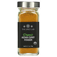 Карри The Spice Lab, Organic Indian Curry Powder, 2.1 oz (59 g) Доставка від 14 днів - Оригинал
