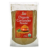 Кориандр Jiva Organics, Organic Coriander Powder, 7 oz (200 g) Доставка від 14 днів - Оригинал