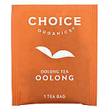 Чай Ерл Грей Choice Organic Teas, Oolong Tea, Oolong, 16 Tea Bags, 1.12 oz (32 g), оригінал. Доставка з США/ЄС протягом 14 днів, фото 3