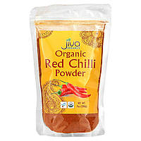 Молотый красный перец Jiva Organics, Organic Red Chilli Powder, 7 oz (200 g) Доставка від 14 днів - Оригинал