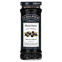 Варенье St. Dalfour, Black Cherry Fruit Spread, 10 oz (284 g) Доставка від 14 днів - Оригинал