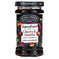 Варенье St. Dalfour, Superfruits, Fruit Spread, Cherry & Acerola , 6 oz (170 g) Доставка від 14 днів -