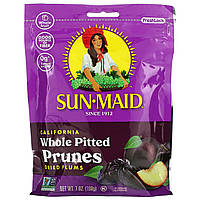 Sun-Maid, California Whole Pitted Prunes, Dried Plums, 7 oz (198 g) Доставка від 14 днів - Оригинал