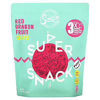 Suncore Foods, Super Snack, чипсы красный фрукт дракона, 150 г (5,32 унции) Доставка від 14 днів - Оригинал