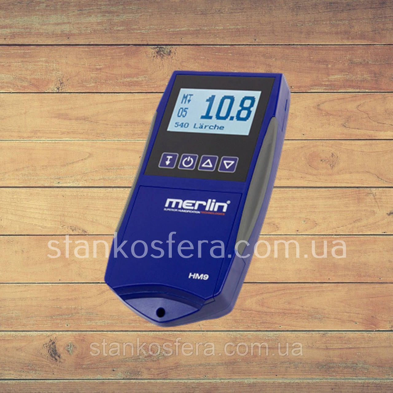 Безконтактний вологомір Merlin для вимірювання вологості деревини HM9-WS5, 8, 5