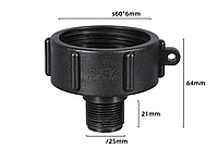 Перехідник с Дн-50 на різьбу 2×3/4