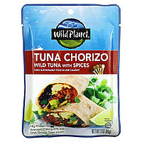 Тунец Wild Planet, Tuna Chorizo, 3 oz (85 g) Доставка від 14 днів - Оригинал