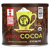 Равный обмен, органический пряный какао с чили и корицей, 12 унций (340 г) Доставка від 14 днів - Оригинал