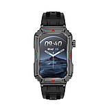 Розумний годинник Lemfo CF26 з вимірюванням тиску та кисню (Чорний), фото 2