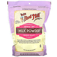 Сухое молоко Bob's Red Mill, Milk Powder, Nonfat Dry, 22 oz (624 g) Доставка від 14 днів - Оригинал