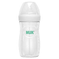 NUK, Simply Natural, Breast and Bottle with Safe Temp, 1+ Months, Medium Flow, 9 oz (270 ml) Доставка від 14