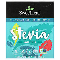 Мед Wisdom Natural, SweetLeaf, Natural Stevia Sweetener, 35 Packets, 1.25 oz Доставка від 14 днів - Оригинал