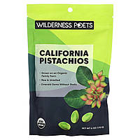 Фисташки Wilderness Poets, Organic Organic California Pistachios, Unsalted, 6 oz (170 g) Доставка від 14 днів