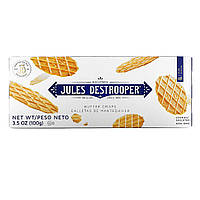 Печенье Jules Destrooper, Butter Crisps Cookies, 3.5 oz (100 g) Доставка від 14 днів - Оригинал