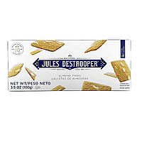 Печенье Jules Destrooper, Almond Thins Cookies, 3.5 oz (100 g) Доставка від 14 днів - Оригинал