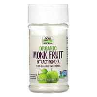 Архат NOW Foods, Real Food, Monk Fruit Extract, 0.7 oz (19.85 g) Доставка від 14 днів - Оригинал