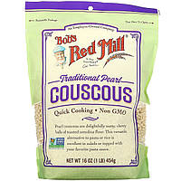 Зерно Bob's Red Mill, Traditional Pearl Couscous, 16 oz (454 g) Доставка від 14 днів - Оригинал