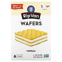 Печенье Rip Van Wafels, ваниль, 6 пакетов по 22 г (0,78 унции) Доставка від 14 днів - Оригинал