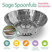 Sage Spoonfuls, Baby, Eco Steamer, 1 Count Доставка від 14 днів - Оригинал
