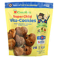 Печенье Основы дочерних людей, супер-детская печенья Vita, ассорти, 5 упаковок для закусок, 0,95 унции (27 г)