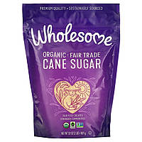 Сахар Wholesome Sweeteners, Organic Cane Sugar, 2 lb (907 g) Доставка від 14 днів - Оригинал