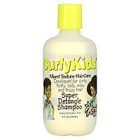 CurlyKids, Super Detangle Shampoo, 8 fl oz (236 ml), оригінал. Доставка з США/ЄС протягом 14 днів