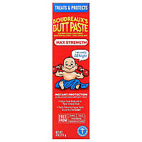 Средство против опрелостей Boudreaux's Butt Paste, Butt Paste, Diaper Rash Ointment, Max Strength, 4 oz (113