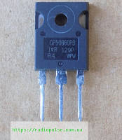 IGBT-транзистор IRGP50B60PD ( GP50B60PD , IRGP50B60PD1 ) оригинал демонтаж, TO247