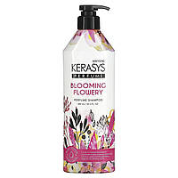 Шампунь для волос Kerasys, Blooming Flowery Perfume Shampoo, 20.3 fl oz (600 ml) Доставка від 14 днів -