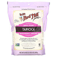 Крахмалы Bob's Red Mill, Small Pearl Tapioca, 24 oz (680 g) Доставка від 14 днів - Оригинал